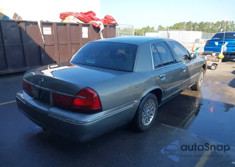 2000 Mercury Grand Marquis Gs from USA, damaged, VIN 2MEFM74W5YX715180
